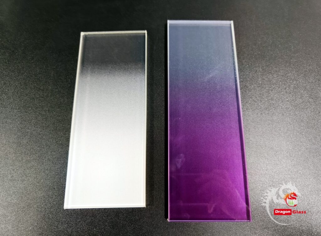 Low Iron Tempered Laminated Gradient Glass