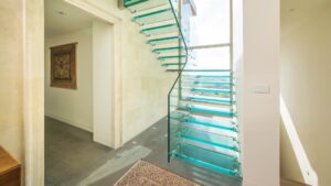 stairs glass
